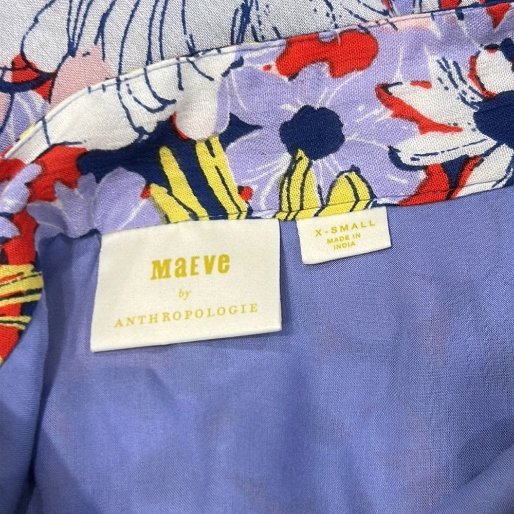 Maeve Floral Wrap Skirt